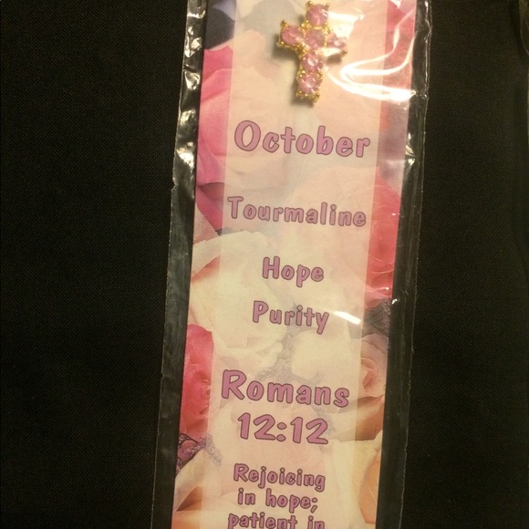 🎉🎉Unique 2 NWT Birthday Stone Religious Pins - Picture 2 of 4